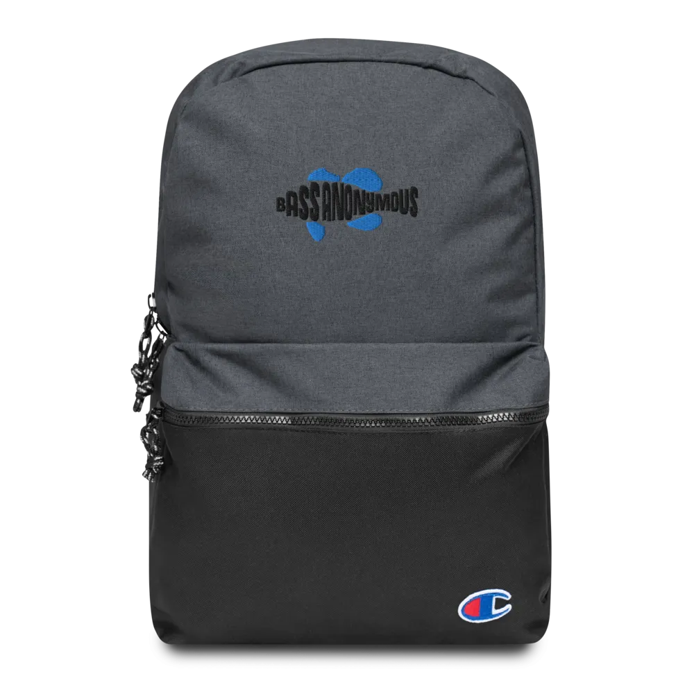 Bass Anonymous Embroidered Swimlogo Champion Backpack