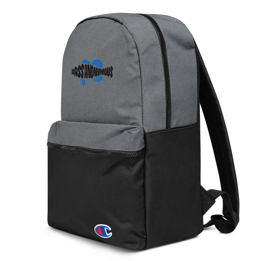 Bass Anonymous Embroidered Swimlogo Champion Backpack