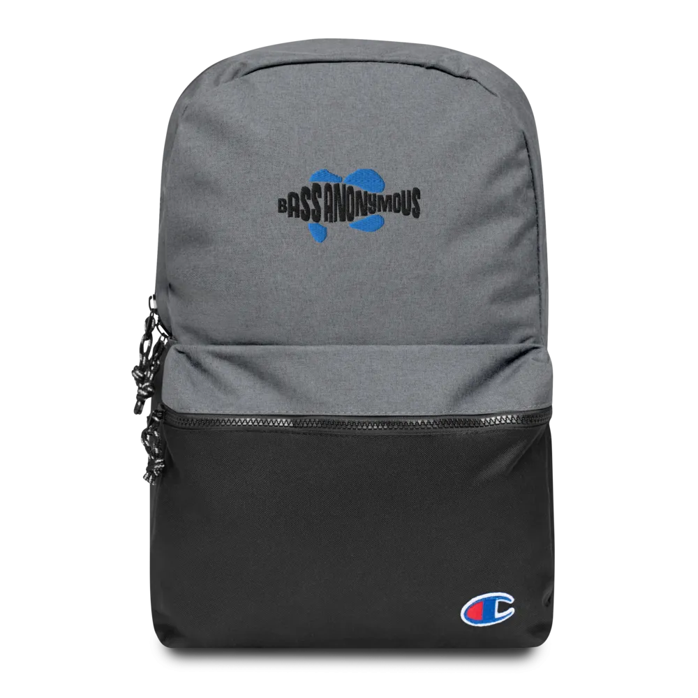 Bass Anonymous Embroidered Swimlogo Champion Backpack