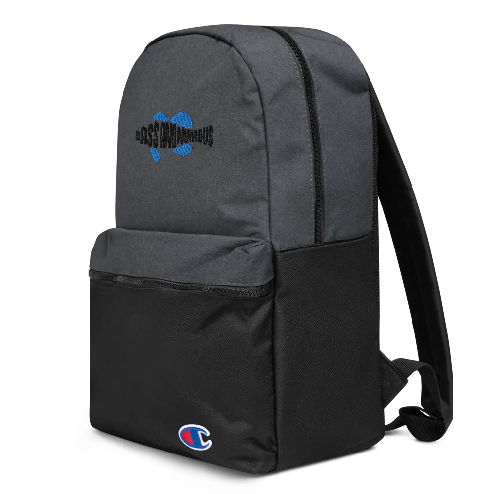 Bass Anonymous Embroidered Swimlogo Champion Backpack