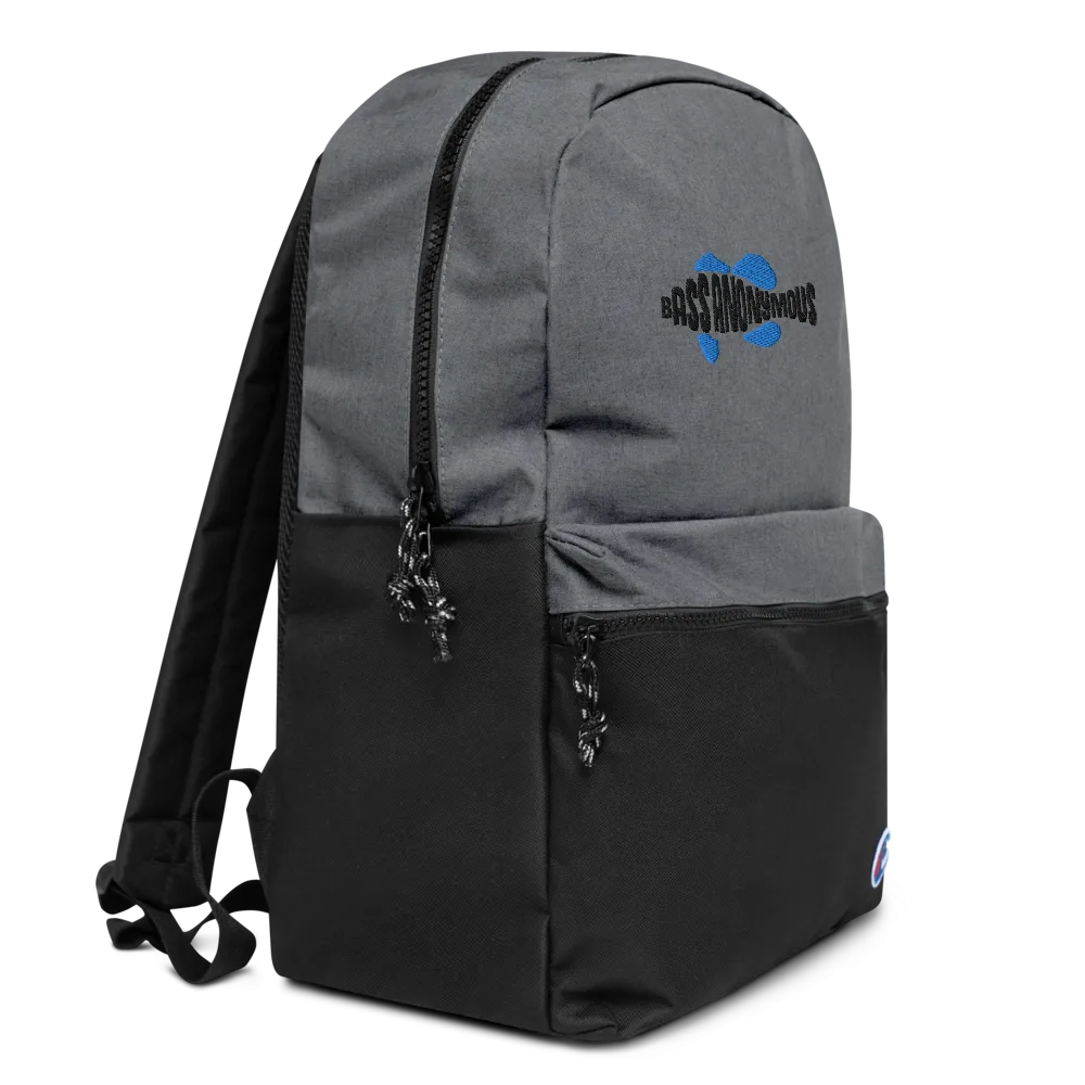 Bass Anonymous Embroidered Swimlogo Champion Backpack