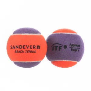Beach Tennis Ball Twin-Pack BTB 900 S - Purple