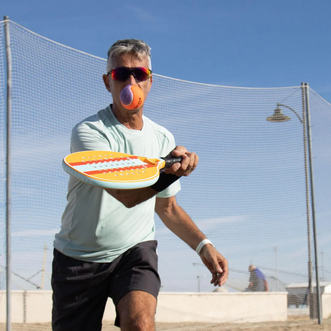 Beach Tennis Ball Twin-Pack BTB 900 S - Purple