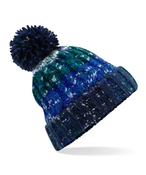 Beechfield Corkscrew Pom Pom Beanie Alpine