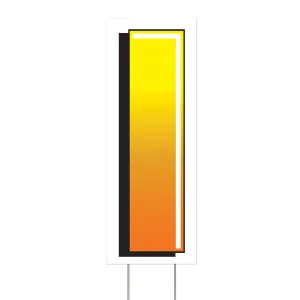 Beistle Plastic  in I in  Yard Sign 18 in   Party Supply Decoration : General Occasion