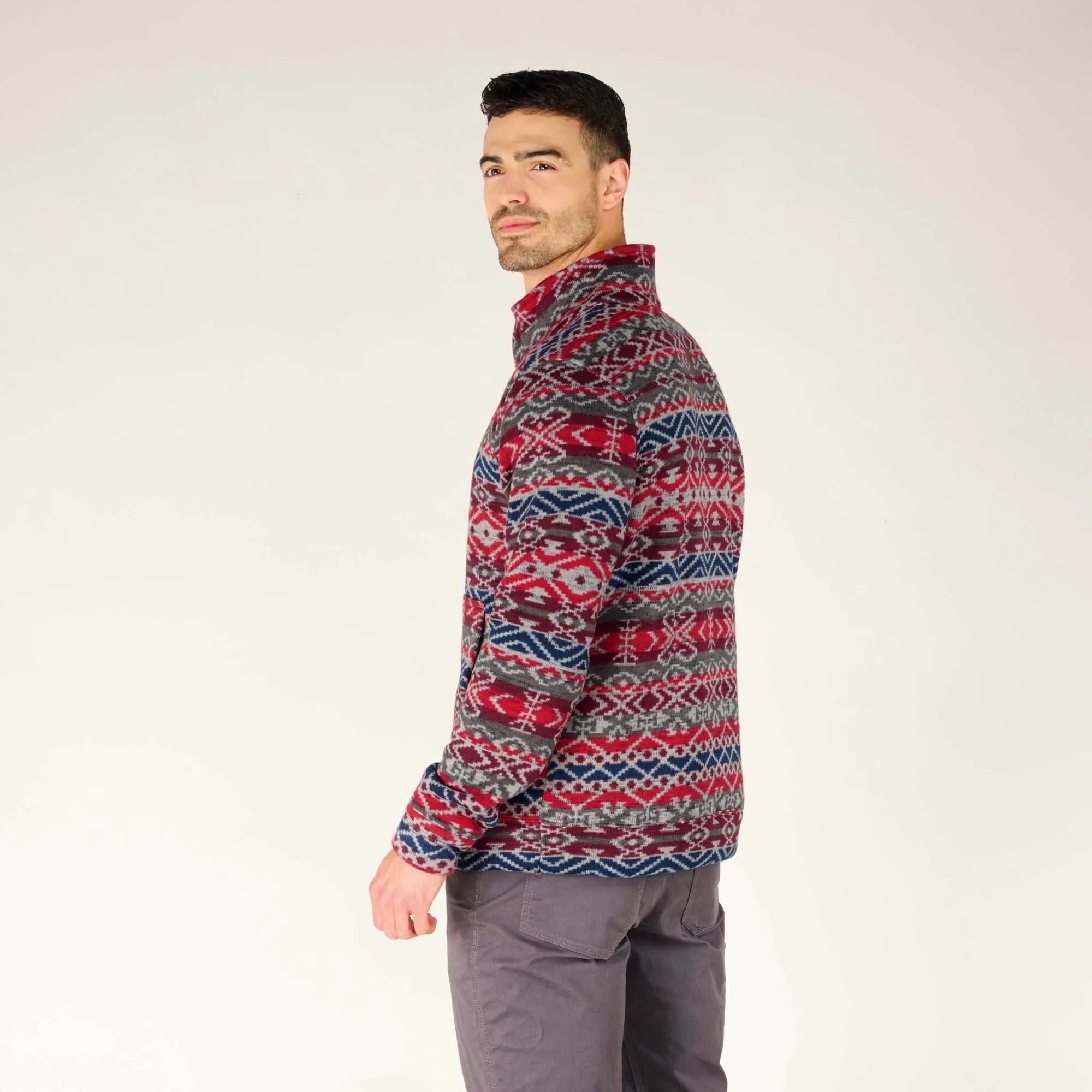 Bhutan Pullover - Rathee Blue Multi