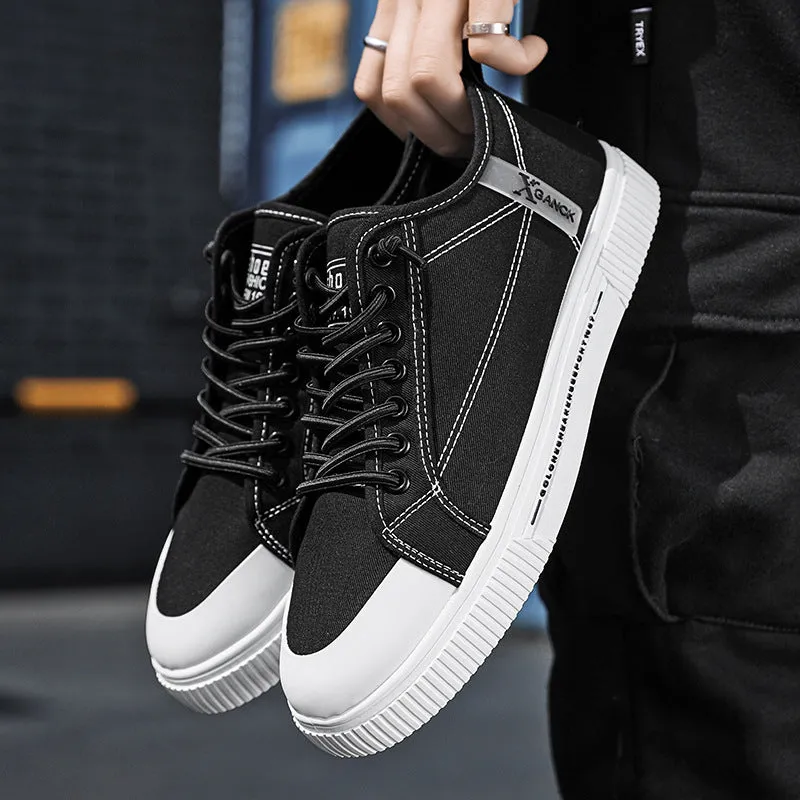 Breathable Canvas Sneakers For Men