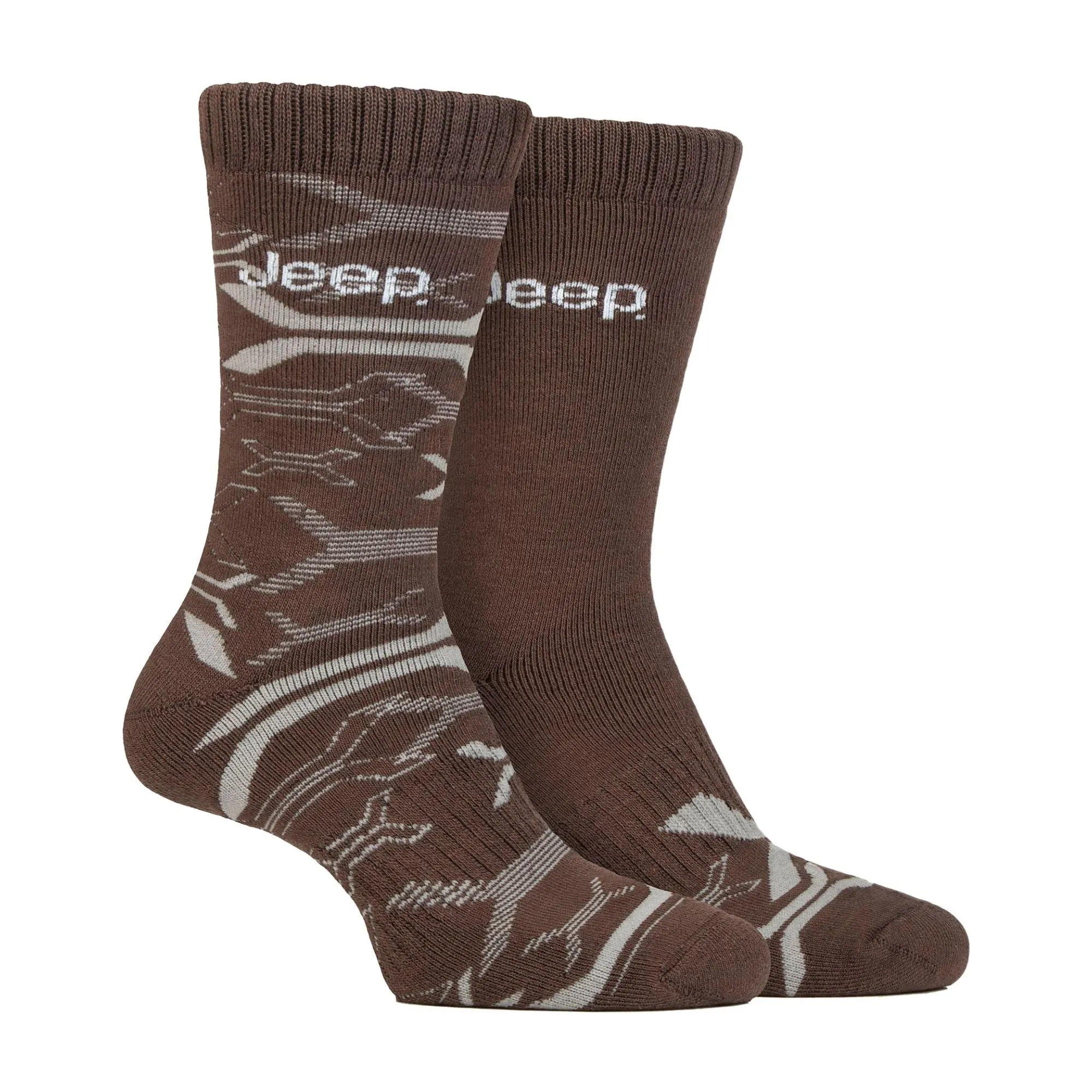 Breathable Cushioned Bamboo Work Boot Socks - Heavy Duty Knit Ribbed Socks