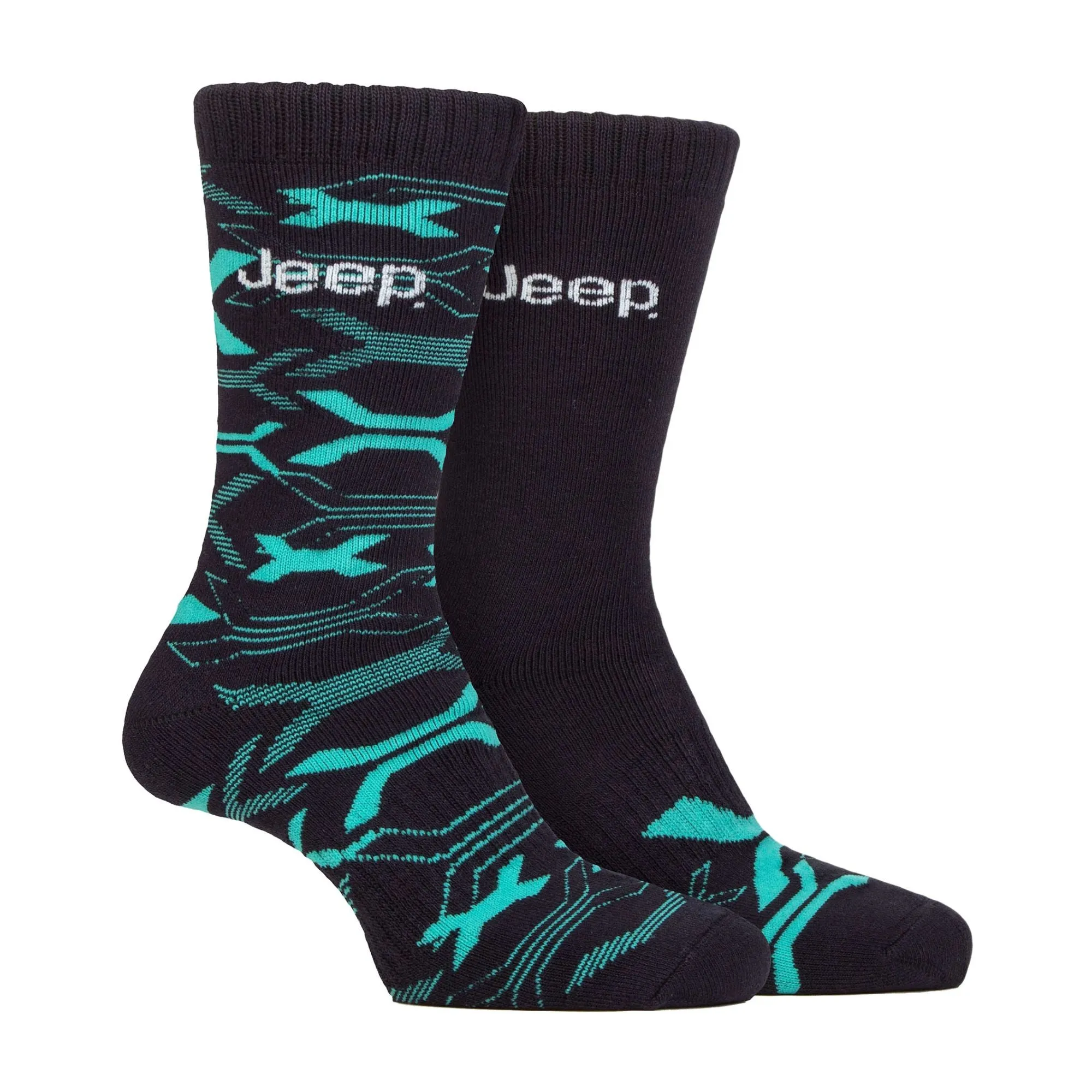 Breathable Cushioned Bamboo Work Boot Socks - Heavy Duty Knit Ribbed Socks