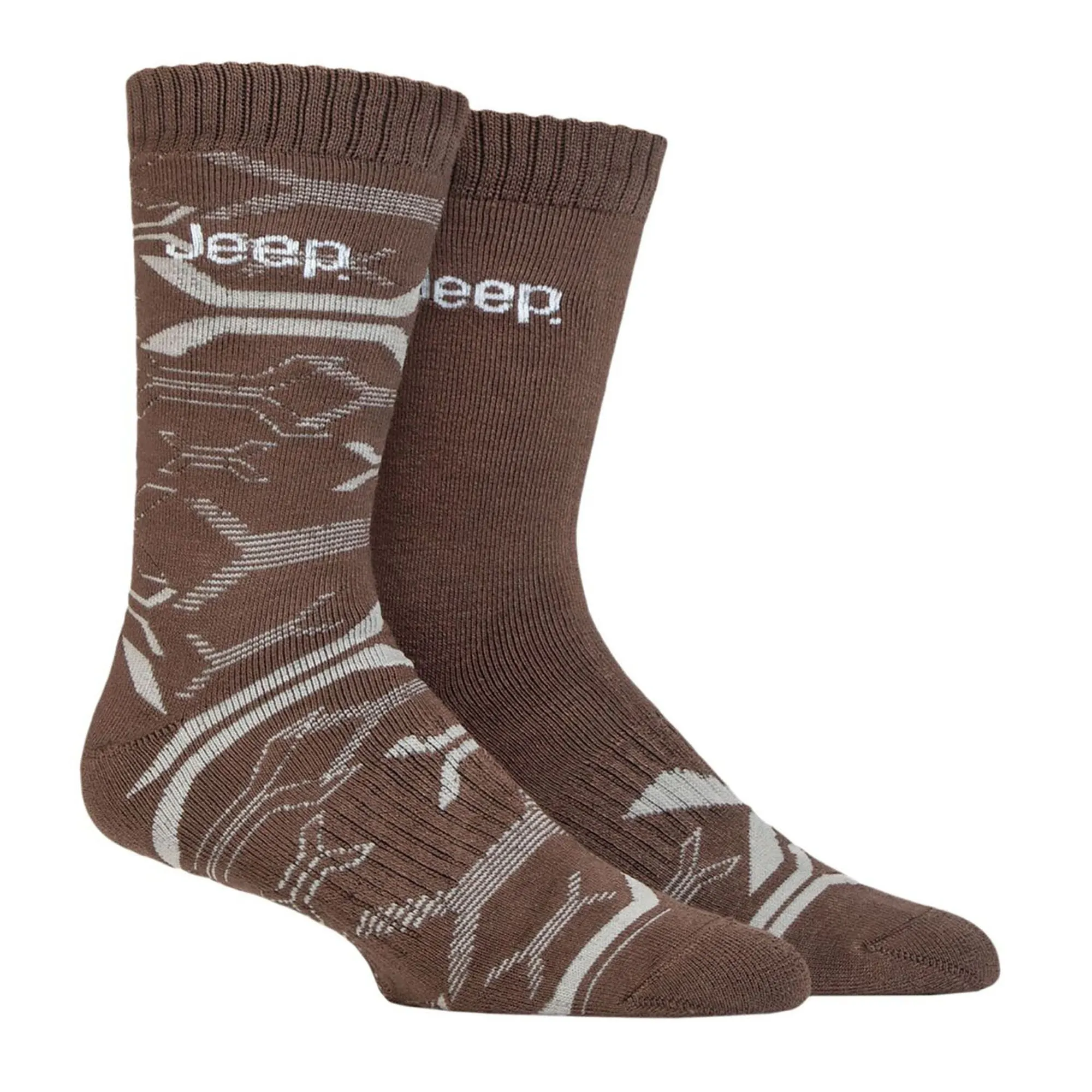Breathable Cushioned Bamboo Work Boot Socks - Heavy Duty Knit Ribbed Socks