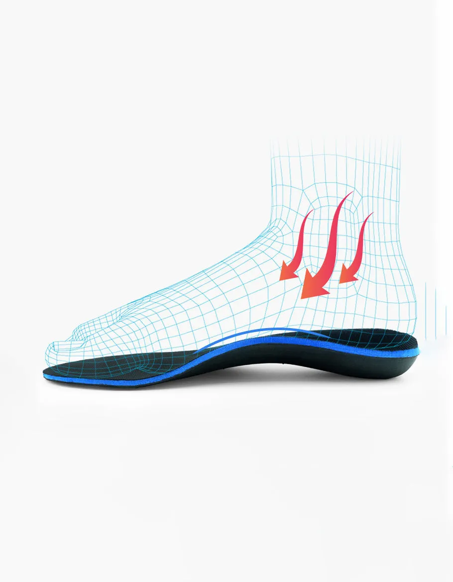 Breathable Flat Feet Arch Support Footbed