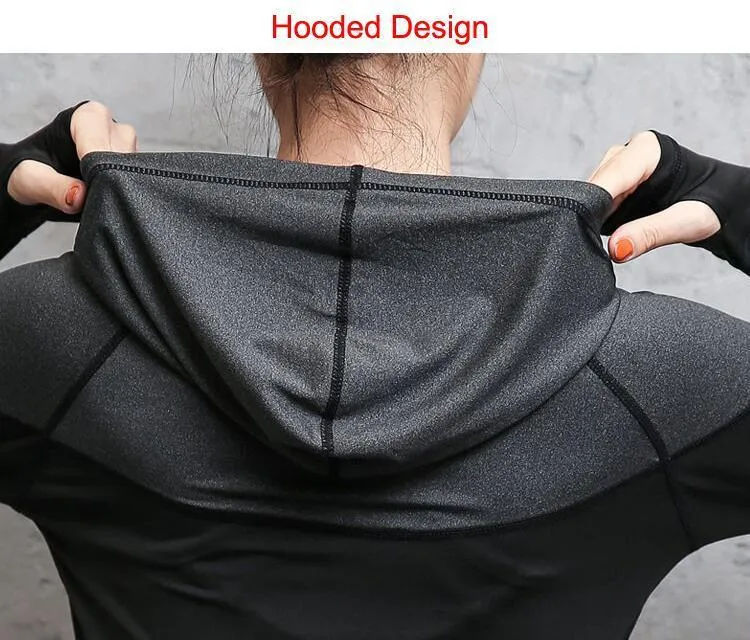 Breathable Sports Hooded Shirt