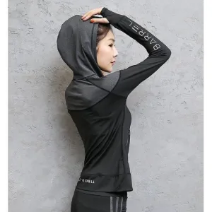 Breathable Sports Hooded Shirt