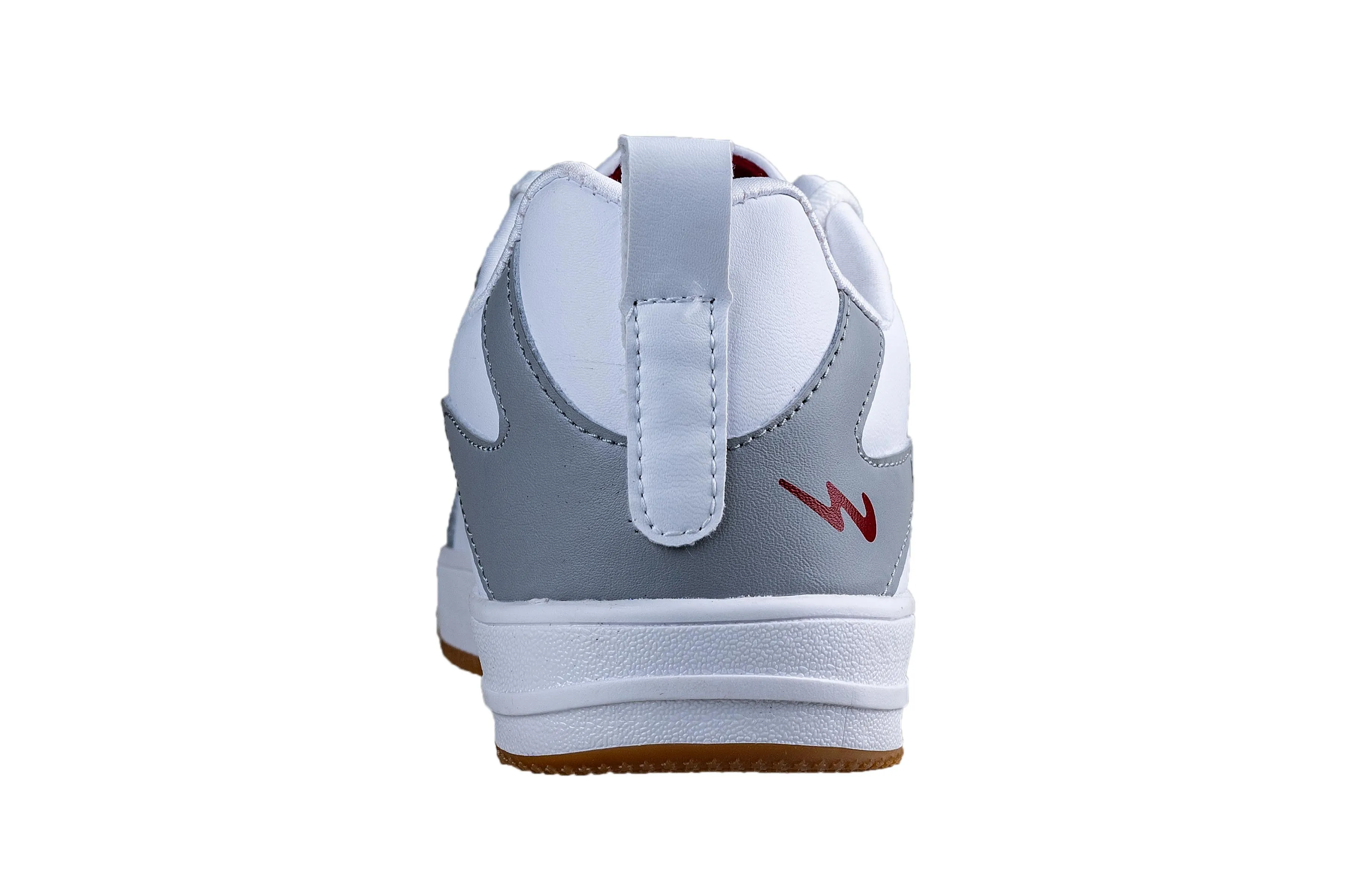 Campus Gents White / L. Grey Sports Shoe