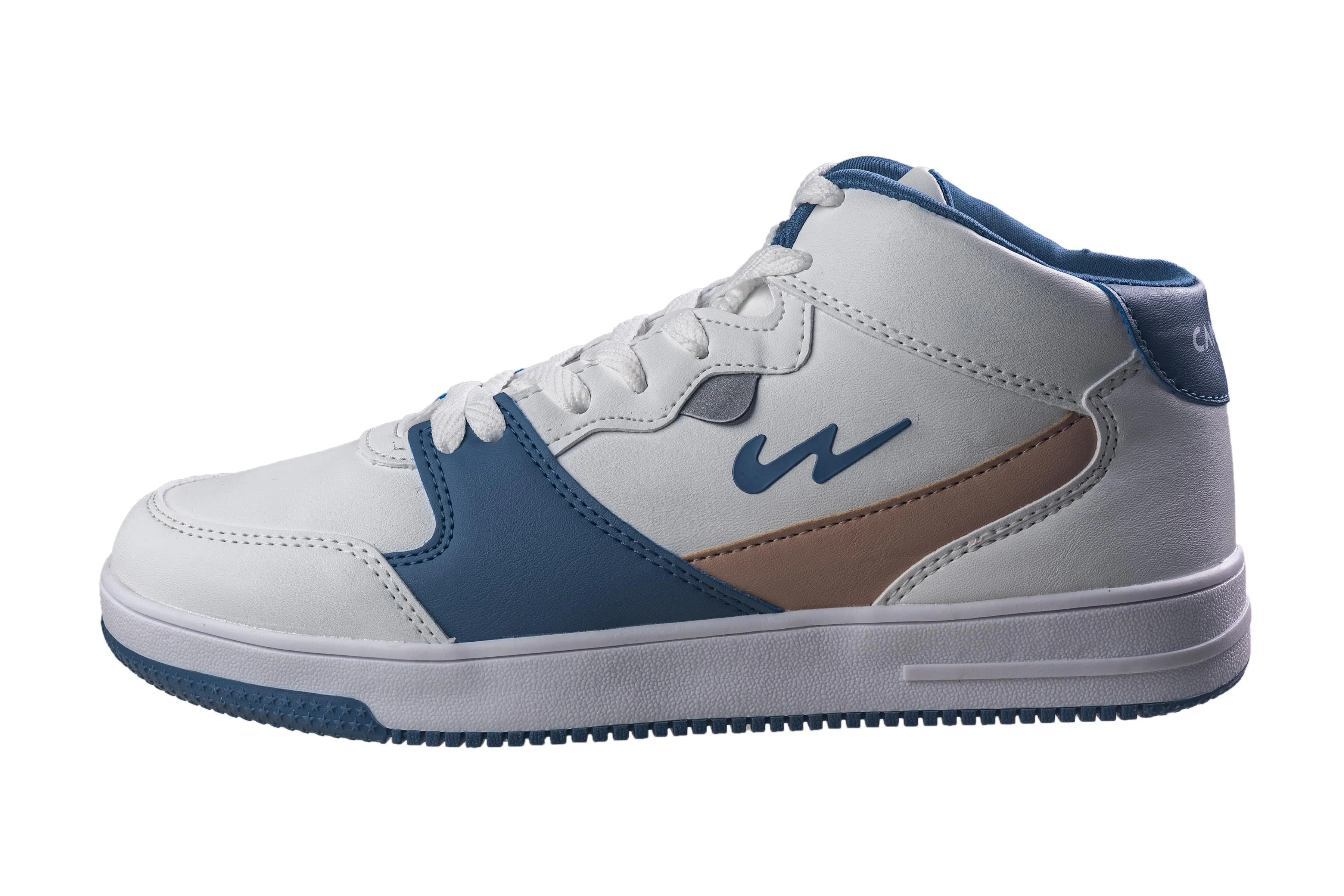Campus Gents White / R. Slate Sports Shoe
