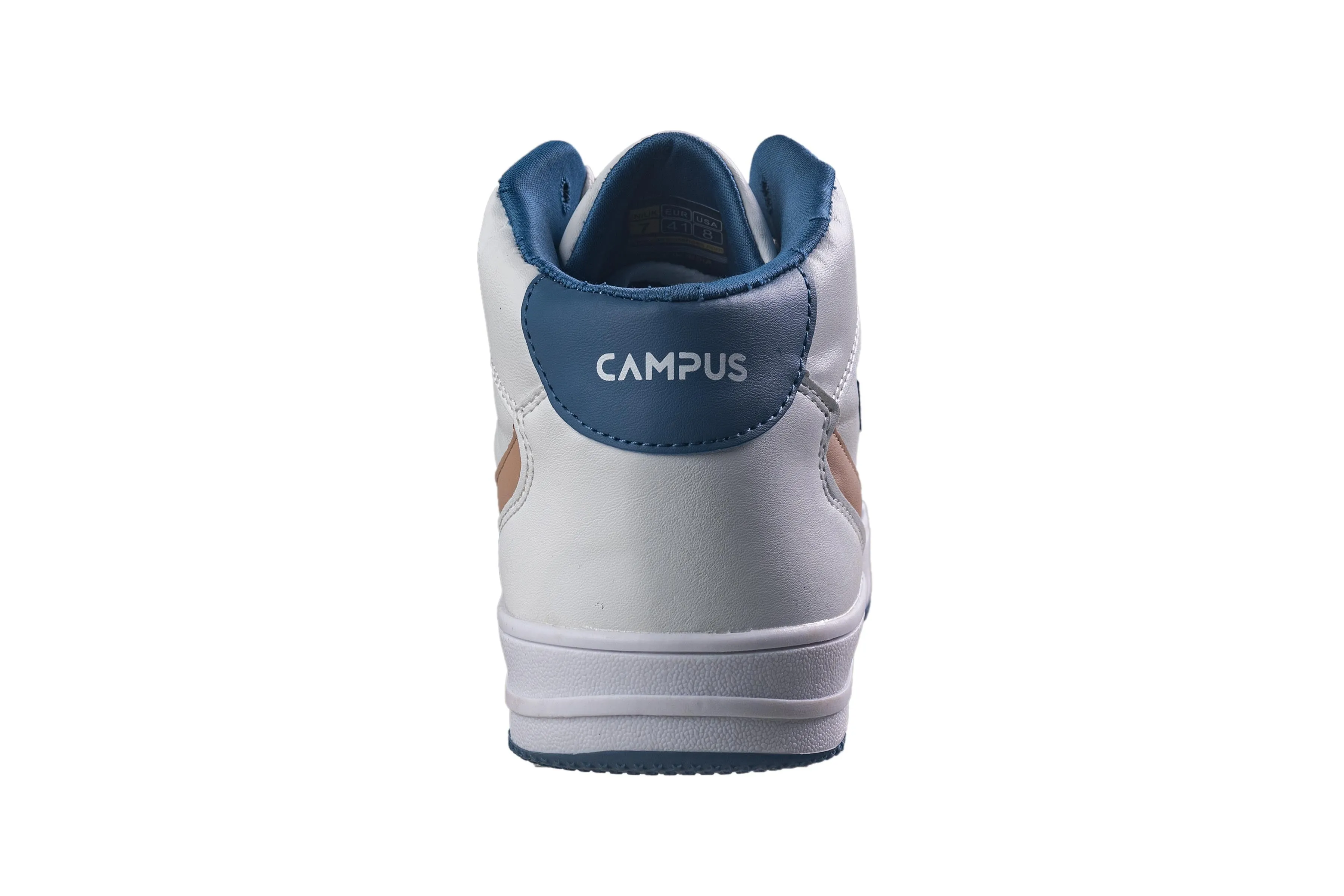 Campus Gents White / R. Slate Sports Shoe