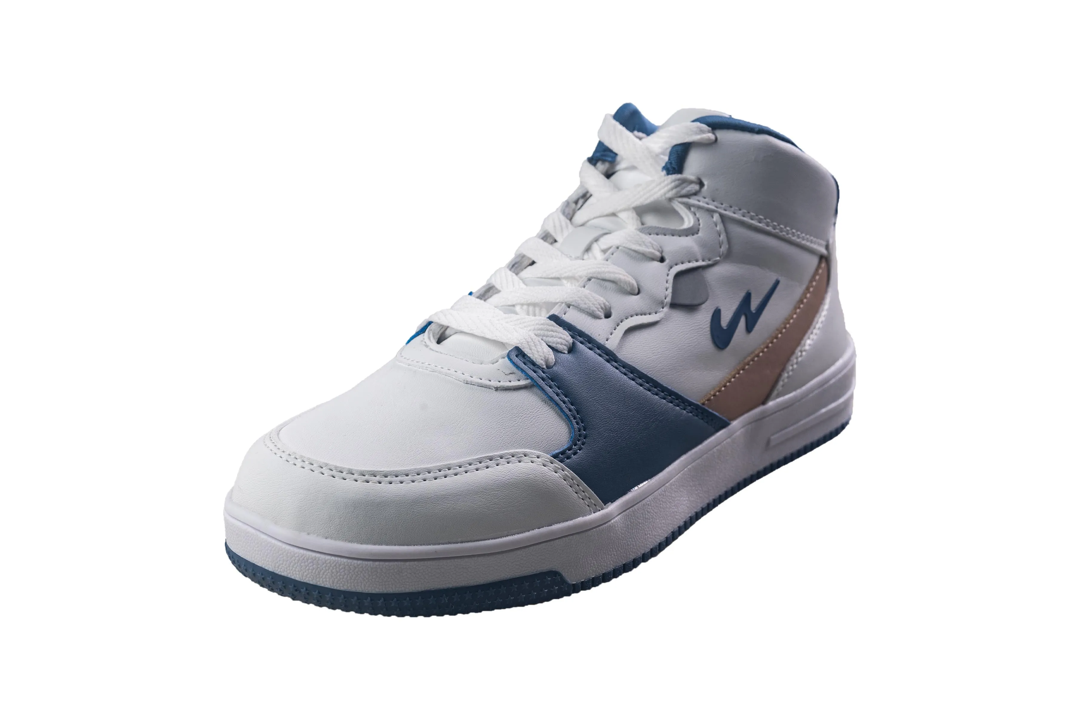 Campus Gents White / R. Slate Sports Shoe
