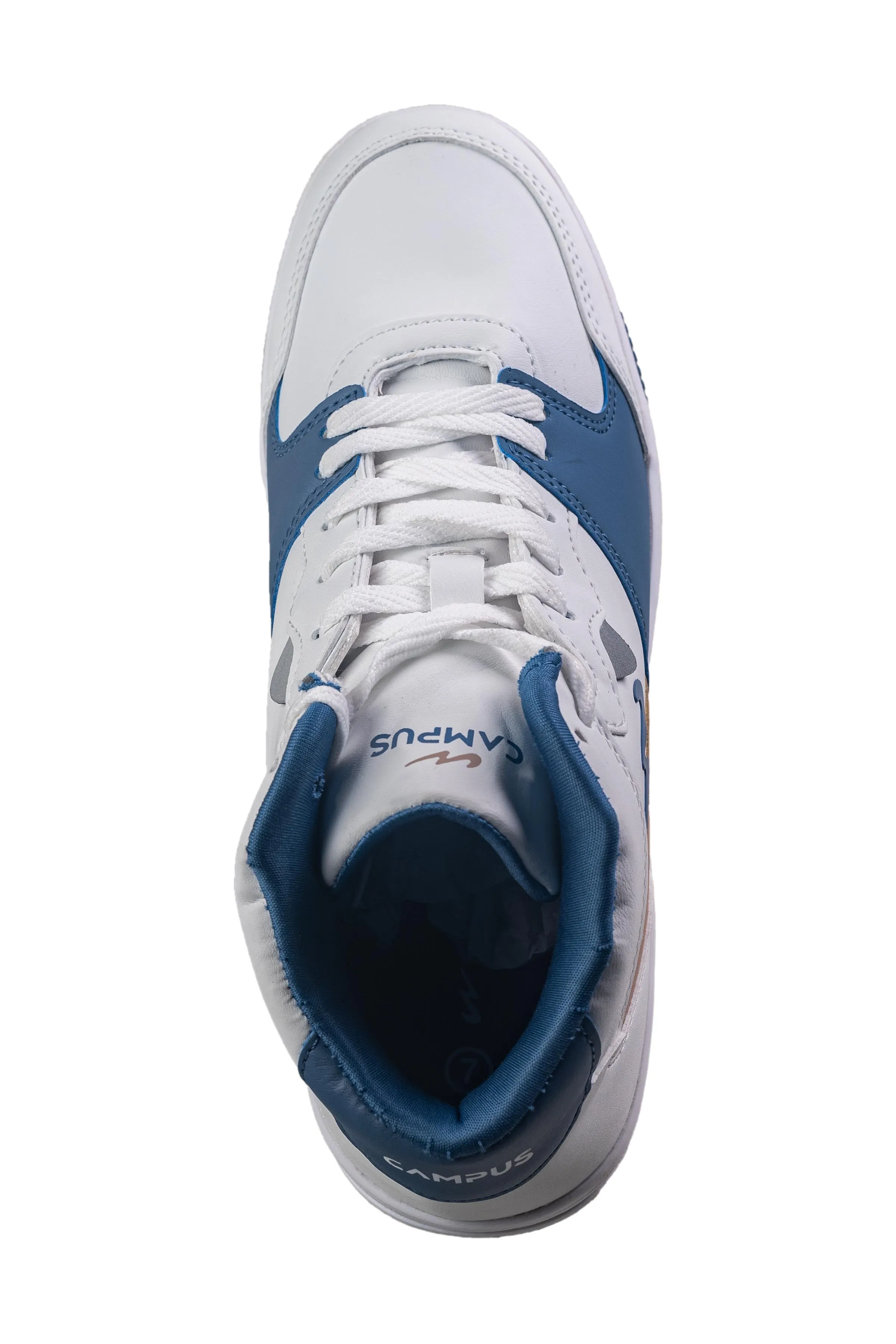 Campus Gents White / R. Slate Sports Shoe