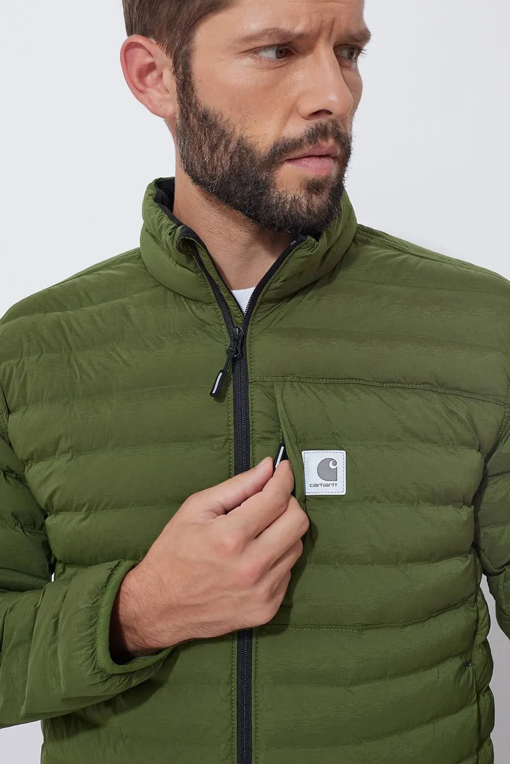 CARHARTT RAIN DEFENDER® LIGHTWEIGHT RELAXED FIT STRETCH INSULATED JACKET - 2 WARMER RATING