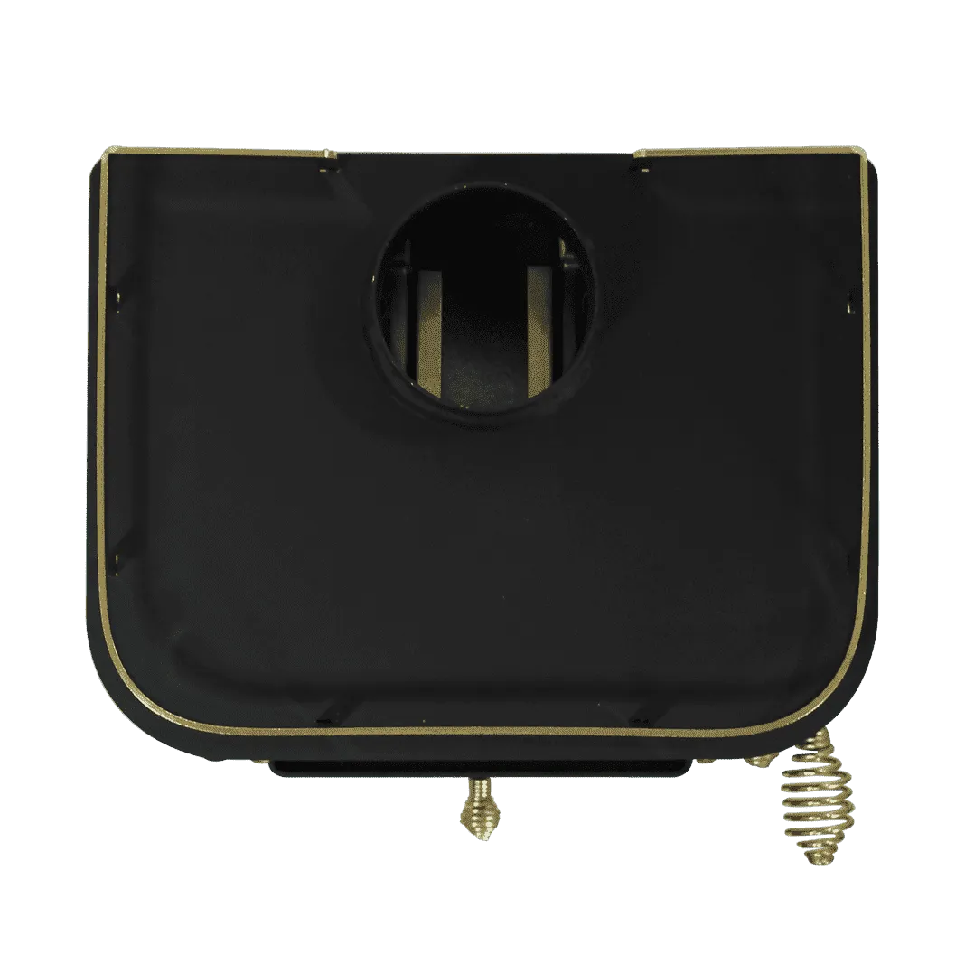 CB-1000-BR CUB Cubic Mini Wood Stove Brass