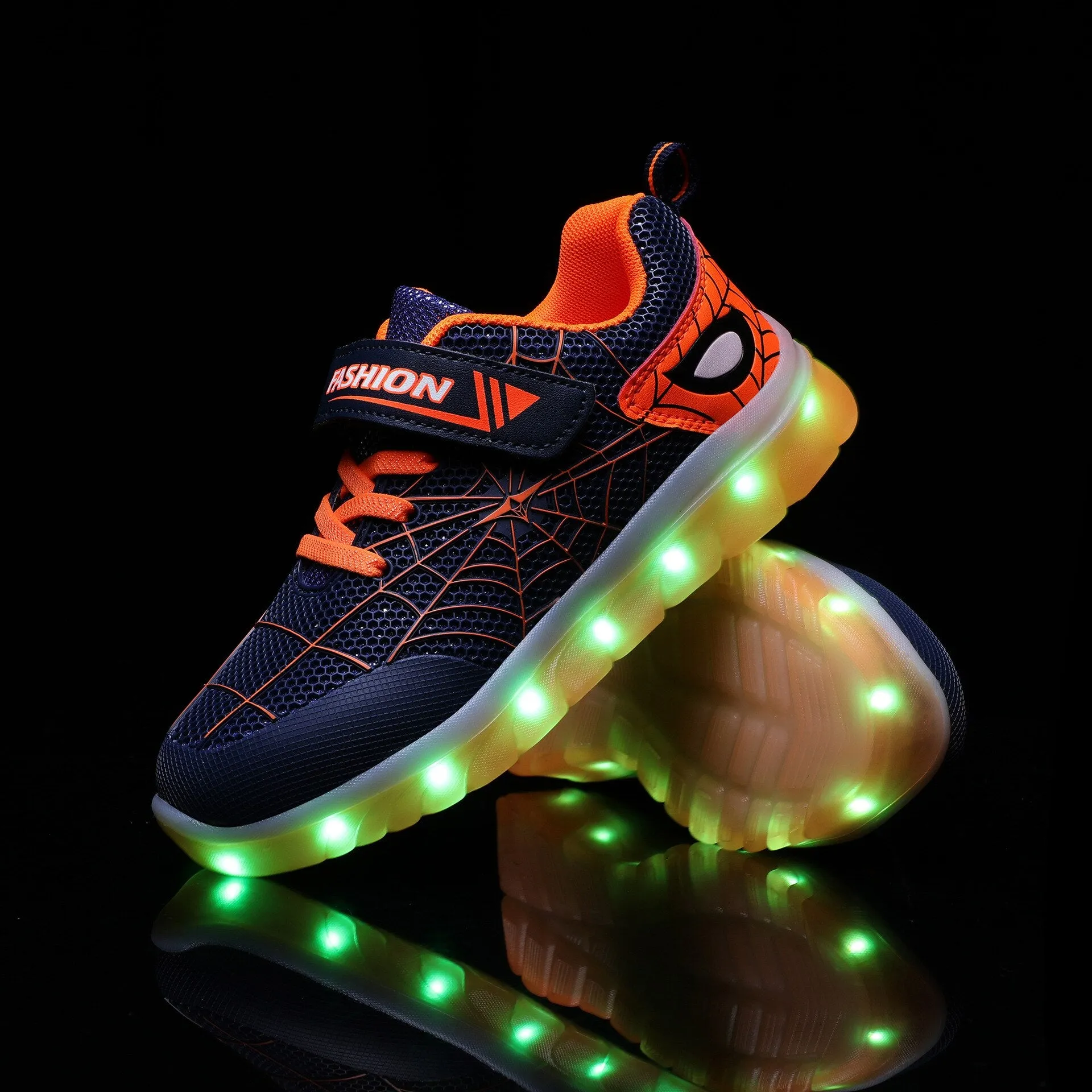 Children Led Light Up Shoes Luminous Sneakers Glowing Casual Shoes