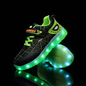 Children Led Light Up Shoes Luminous Sneakers Glowing Casual Shoes