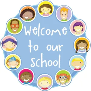Children Welcome Sign (Circular)