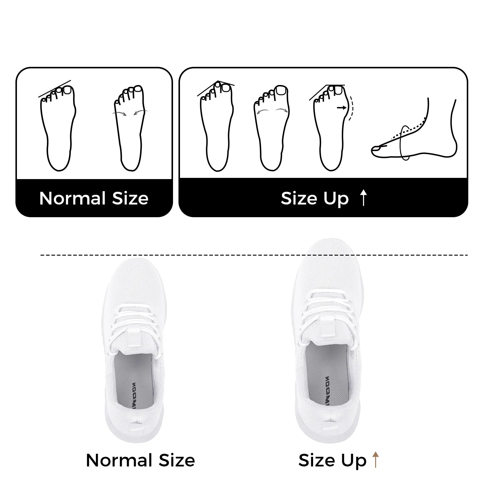 CHIN·MOON Women's Breathable Fashion Sneakers Non-Slip Walking Tennis Running Casual Shoes