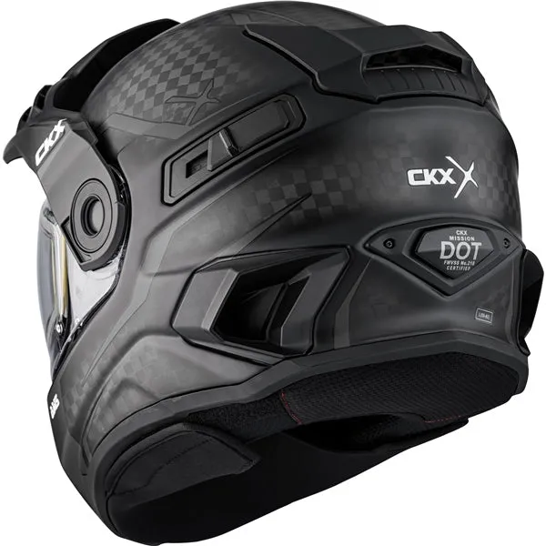 CKX Mission AMS Winter Electric Double Lens Full-Face Helmet - Fury Graphic