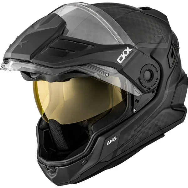 CKX Mission AMS Winter Electric Double Lens Full-Face Helmet - Fury Graphic