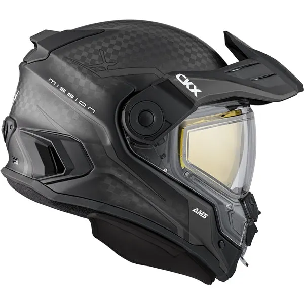 CKX Mission AMS Winter Electric Double Lens Full-Face Helmet - Fury Graphic