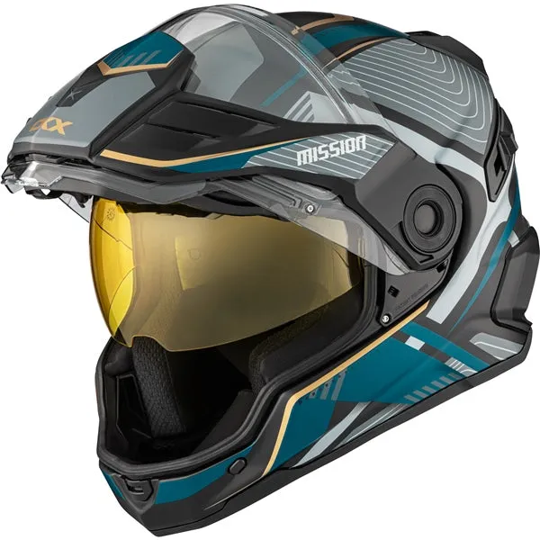 CKX Mission AMS Winter Full-Face Helmet - Verve Graphic