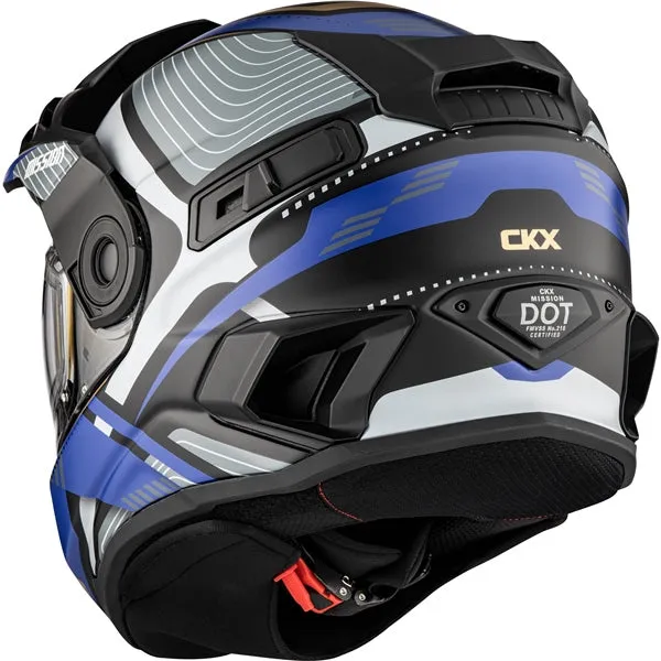 CKX Mission AMS Winter Full-Face Helmet - Verve Graphic