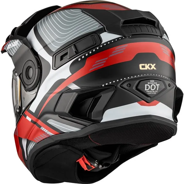 CKX Mission AMS Winter Full-Face Helmet - Verve Graphic
