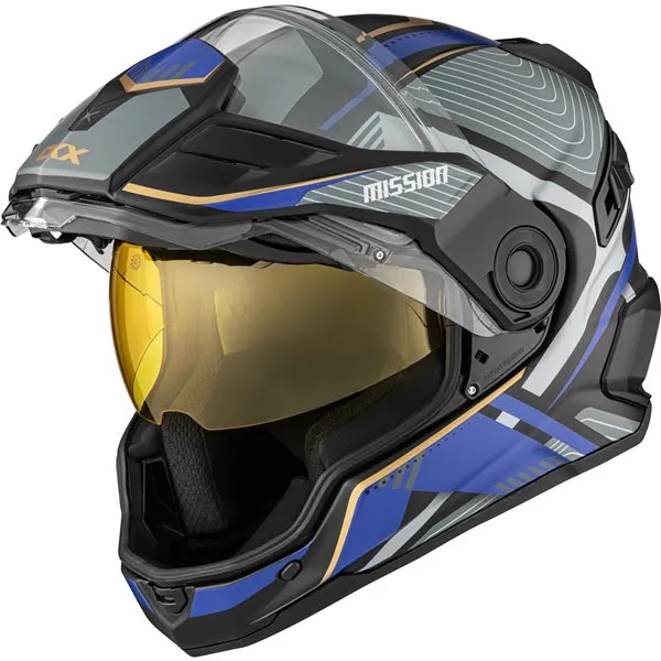 CKX Mission AMS Winter Full-Face Helmet - Verve Graphic
