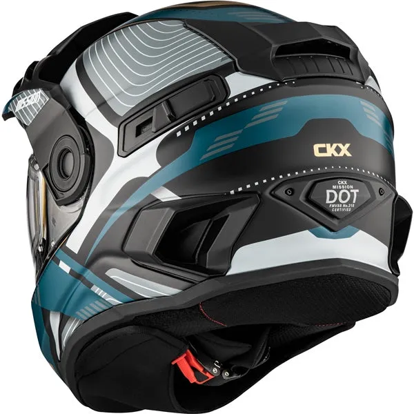 CKX Mission AMS Winter Full-Face Helmet - Verve Graphic