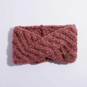 Coal The Maizy Hand Knit Ear Warmer - Rose