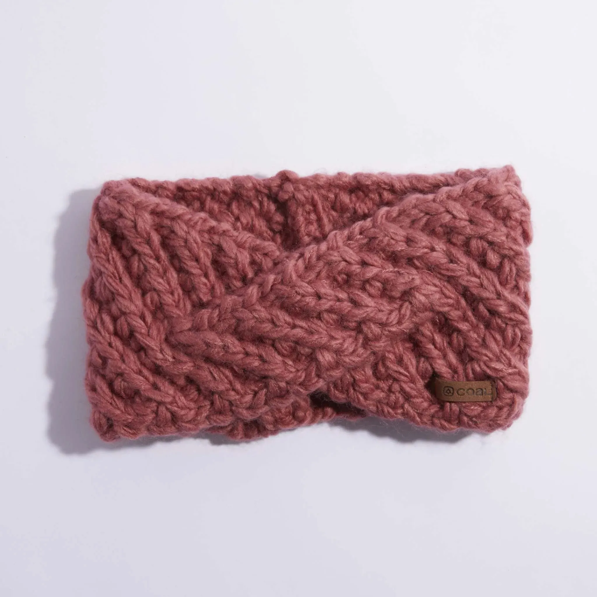 Coal The Maizy Hand Knit Ear Warmer - Rose