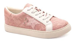 Corky's Supernova Pink Lace Sneakers