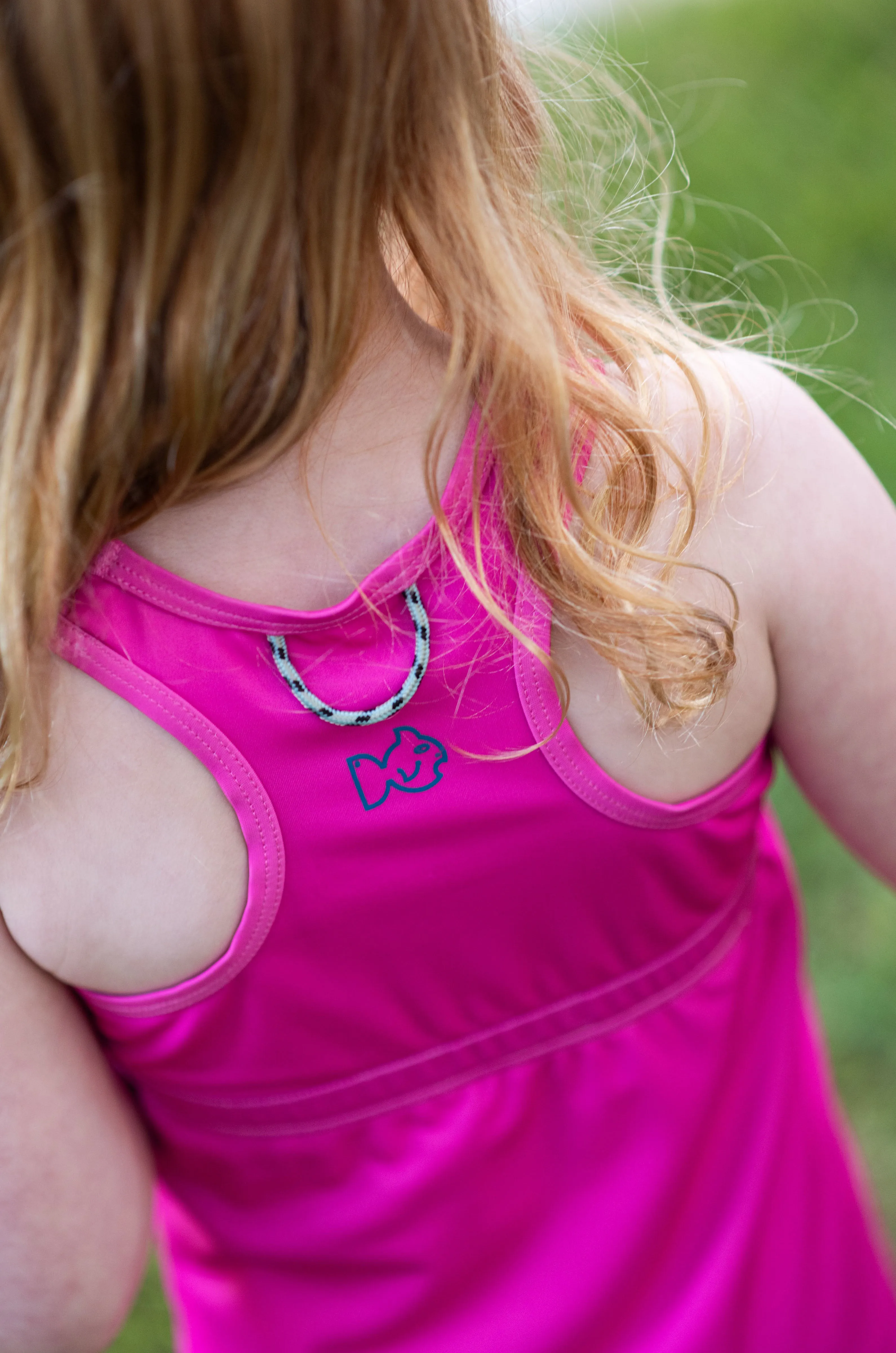Court to Port Swimdress in Cheeky Pink