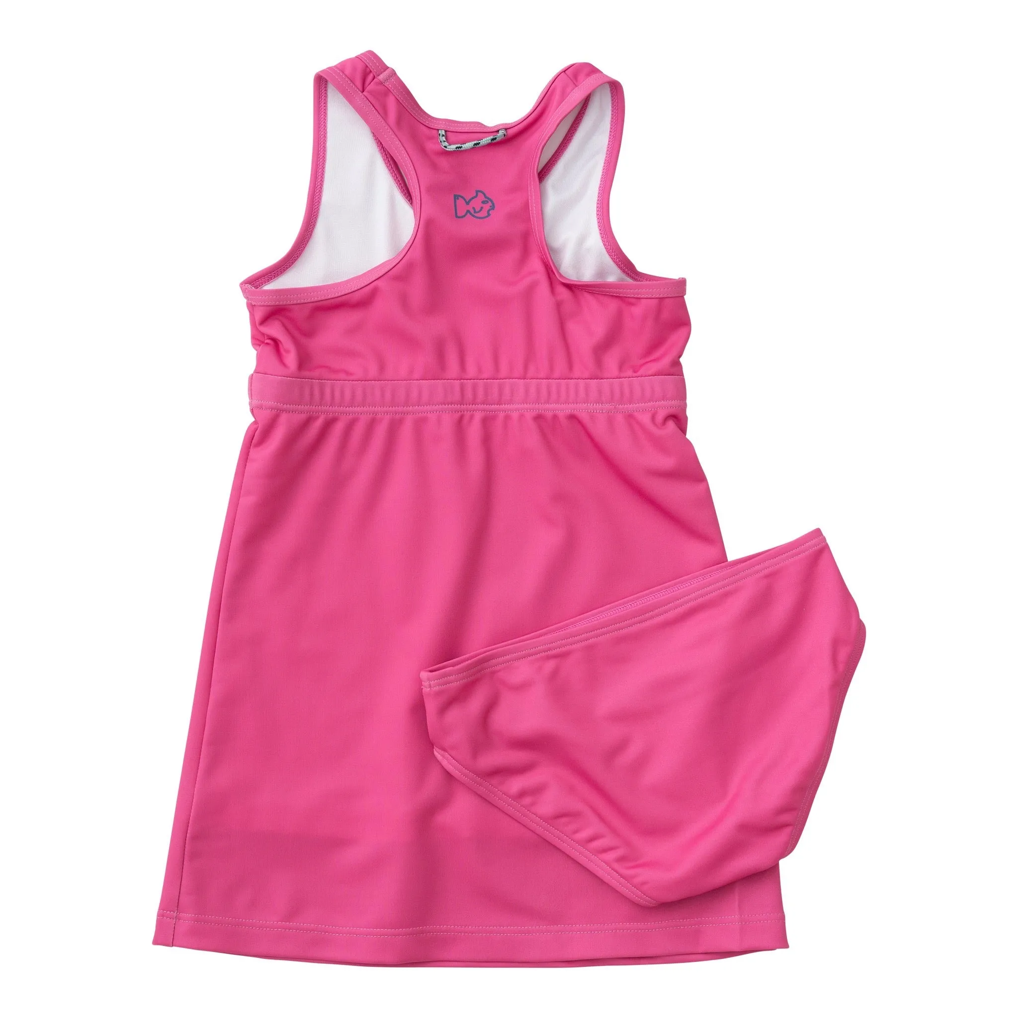 Court to Port Swimdress in Cheeky Pink