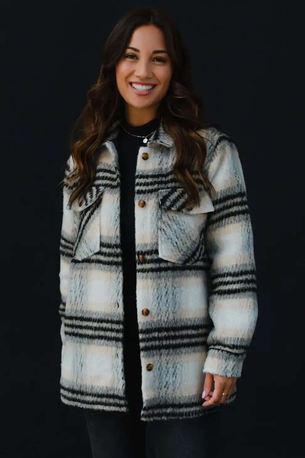 Cozy Plaid Jacket