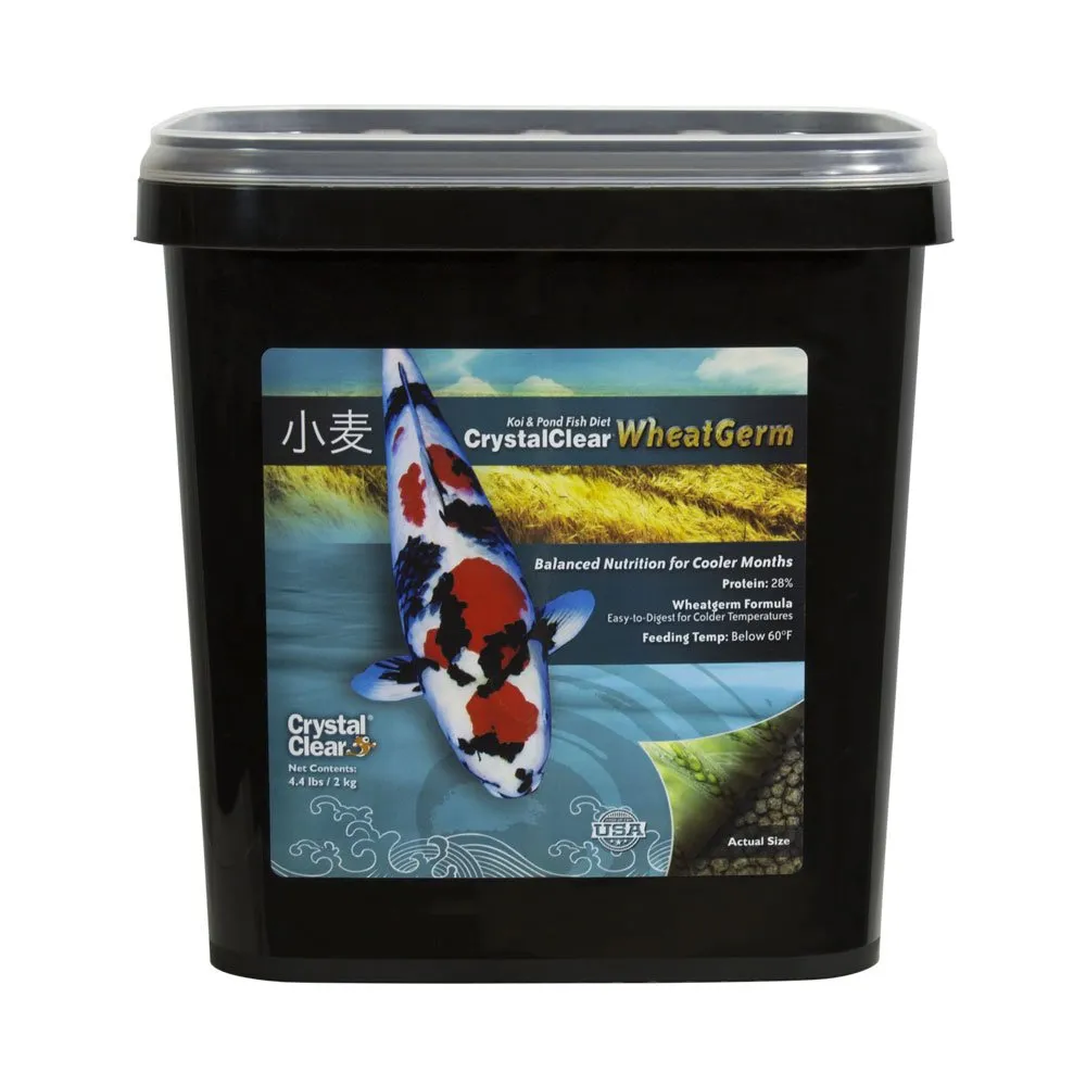 CrystalClear Wheatgerm Koi Food Standard Pellet