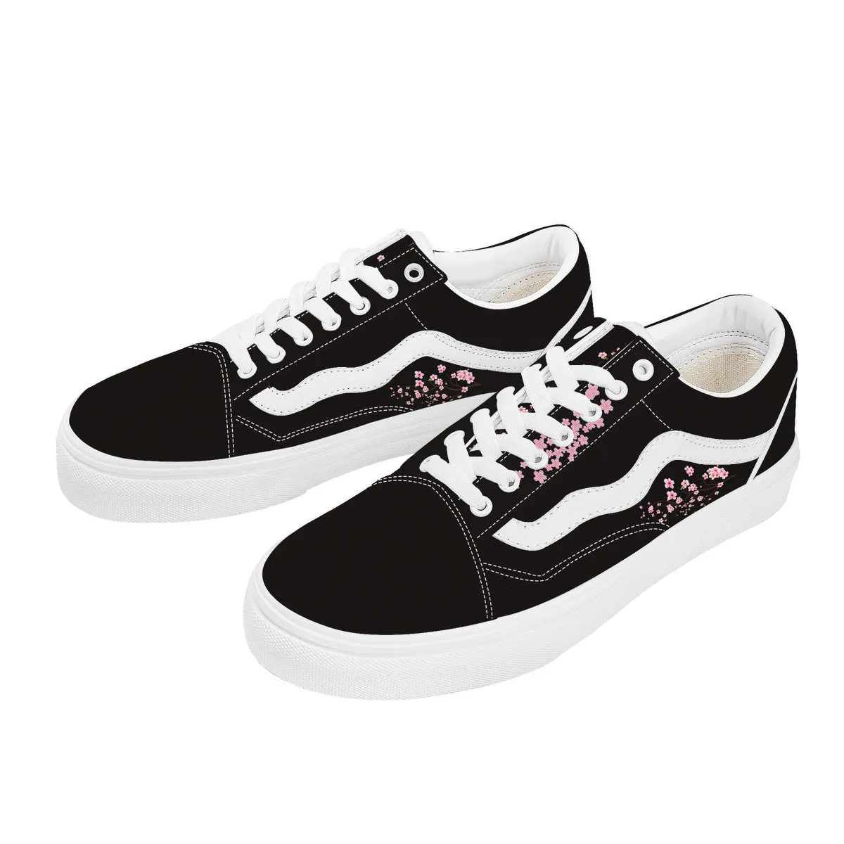 Dark Night Low Top Flat Sneaker