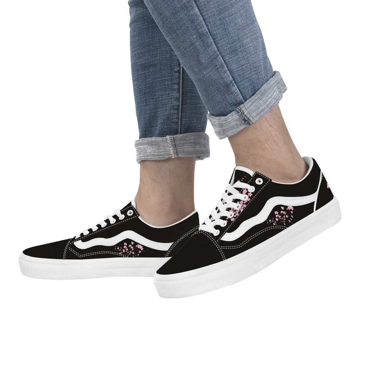 Dark Night Low Top Flat Sneaker