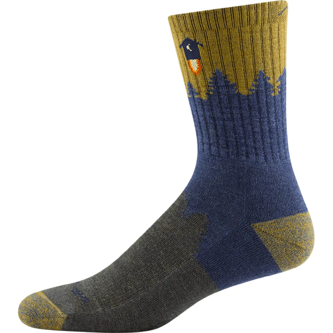 Darn Tough Mens Number 2 Micro Crew Midweight Hiking Socks