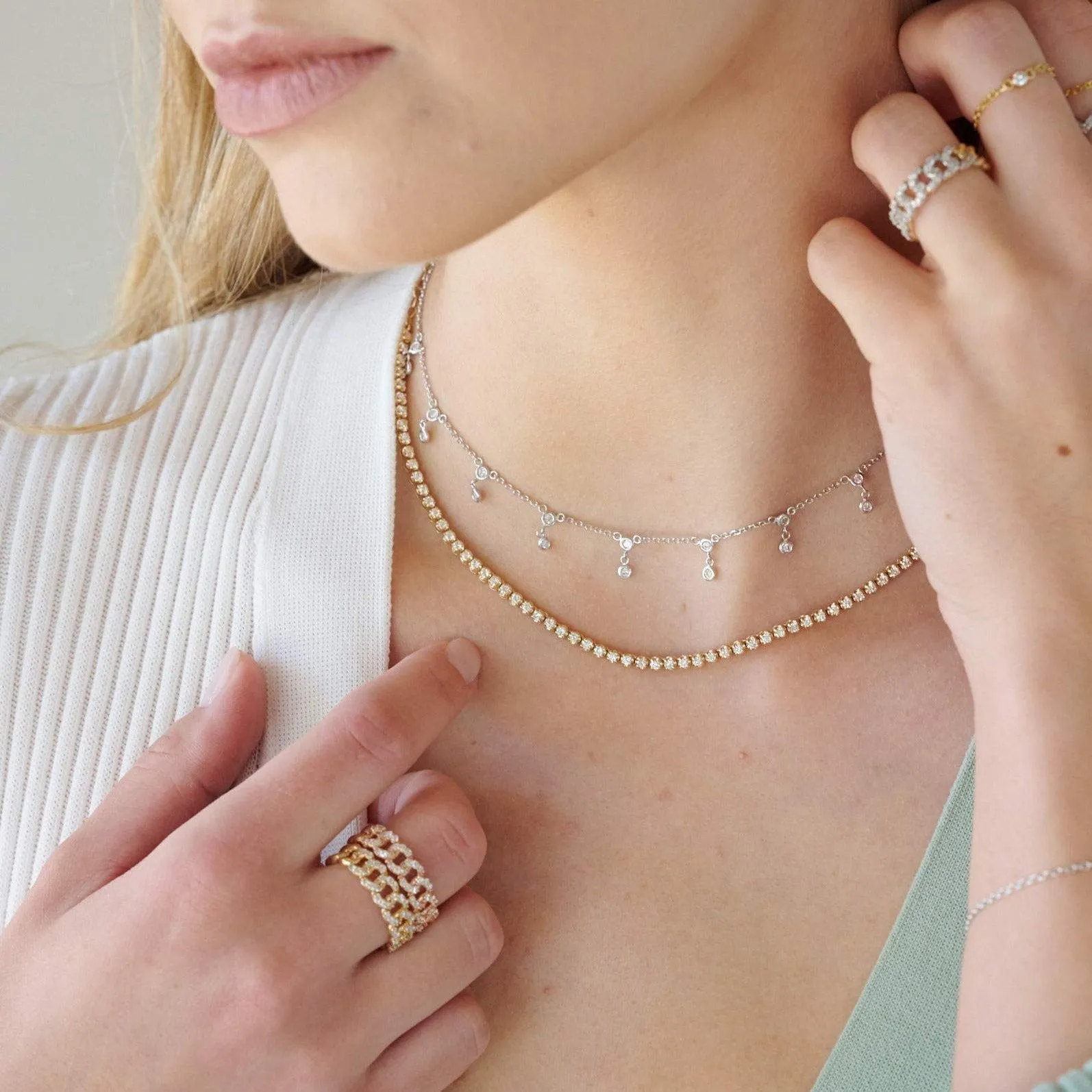 Diamond Tennis Choker