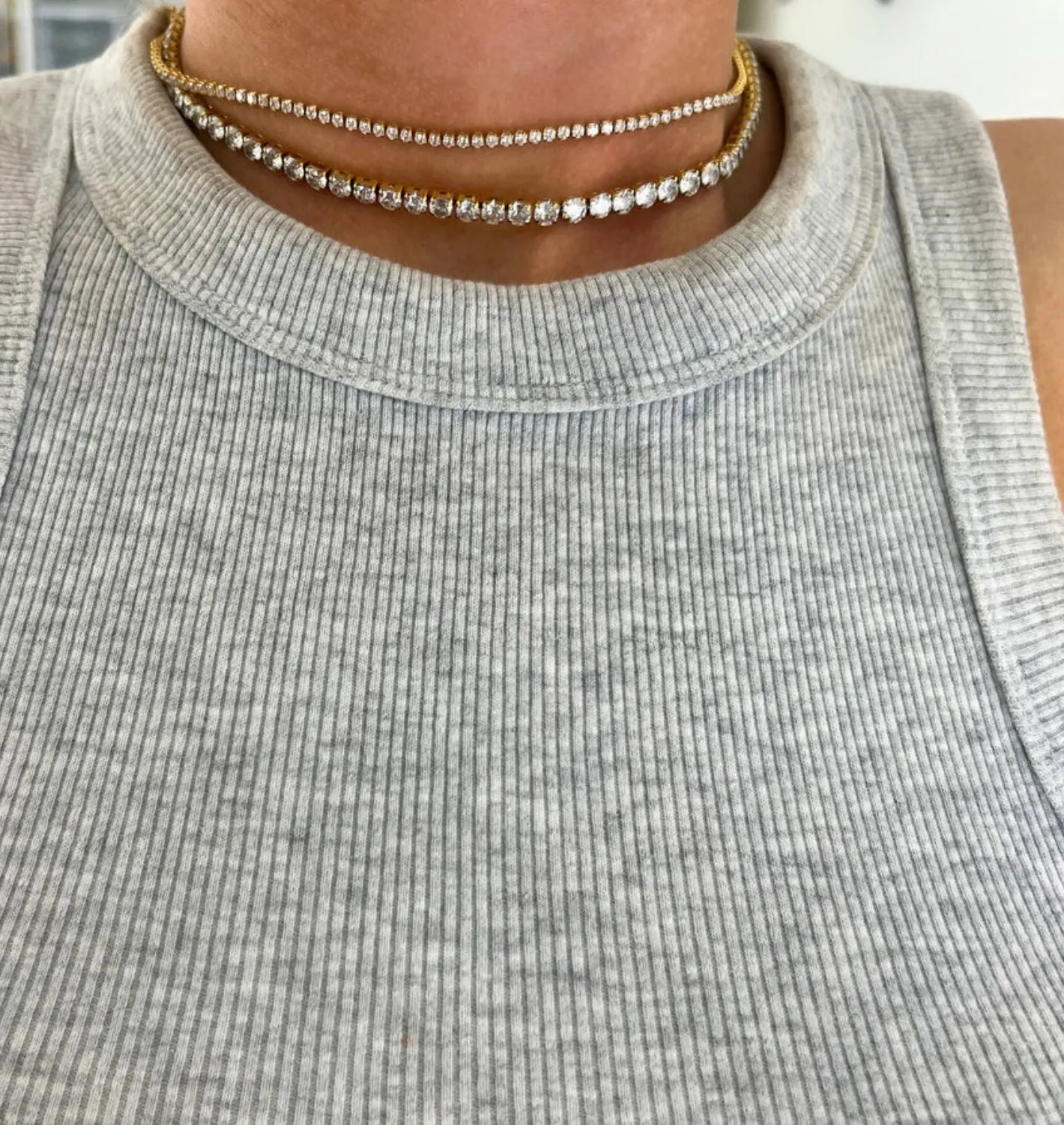 Diamond Tennis Necklace