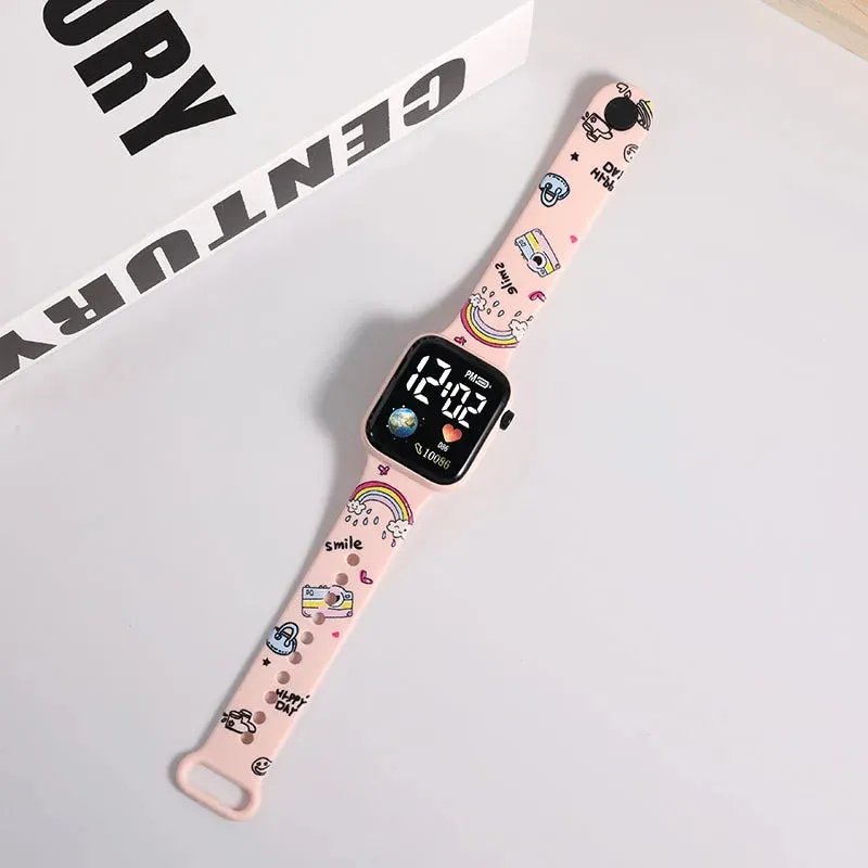 Disney Stitch Kids Sports Watch
