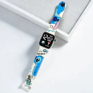 Disney Stitch Kids Sports Watch